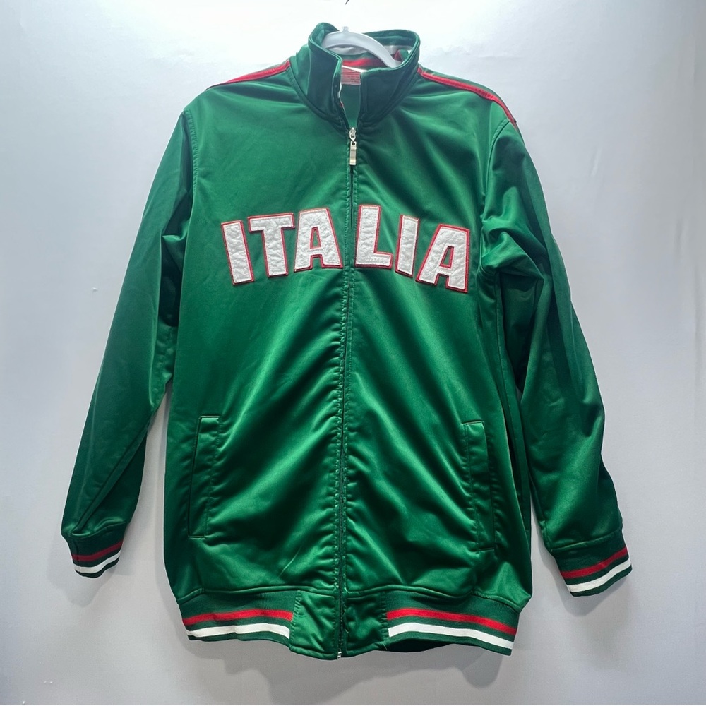 Italia Green Track Jacket